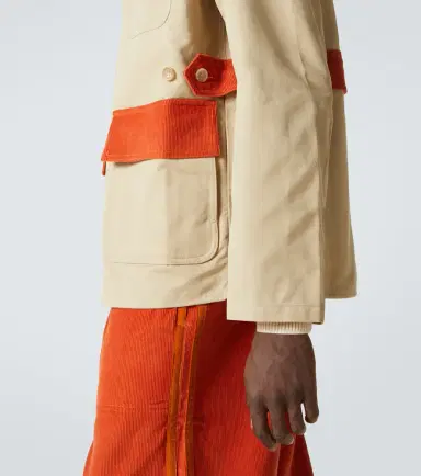 BODE Corduroy-trimmed cotton twill field jacket | Thumbnail 7 BODE Corduroy-trimmed cotton twill field jacket | Thumbnail 7