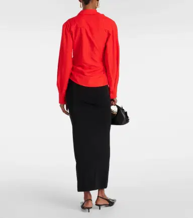 Jacquemus La Chemise Bahia gathered shirt | Thumbnail 5