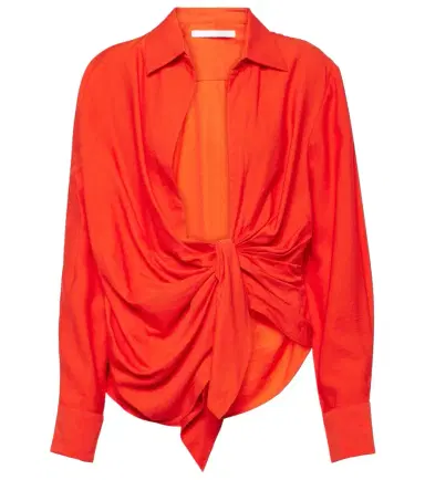 Jacquemus La Chemise Bahia gathered shirt | Thumbnail 1
