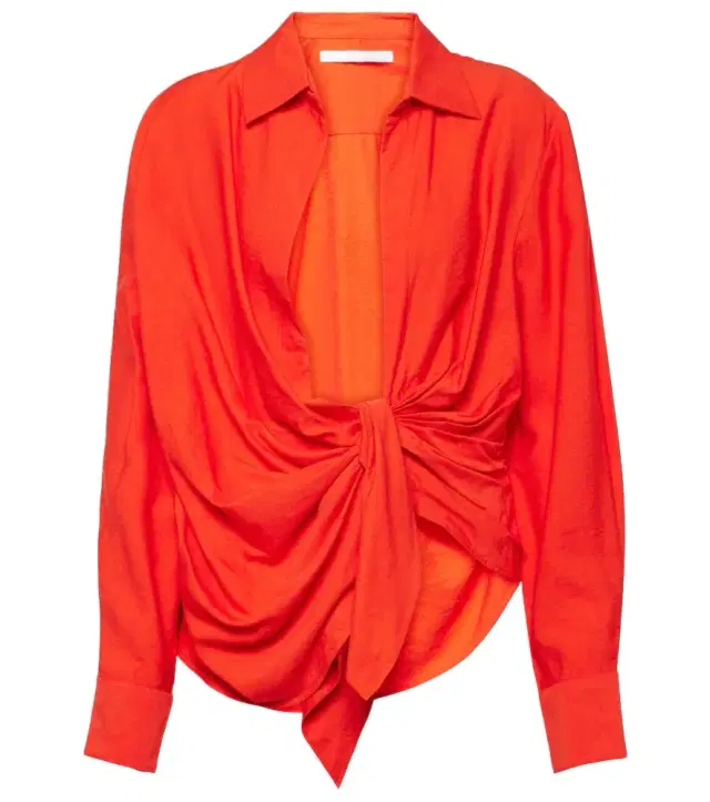Jacquemus La Chemise Bahia gathered shirt