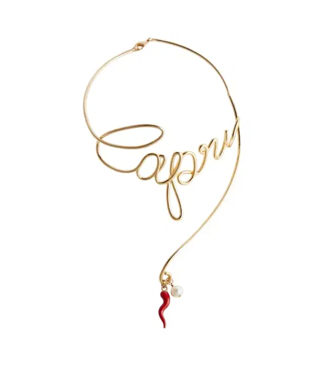 Dolce & Gabbana Capri embellished necklace