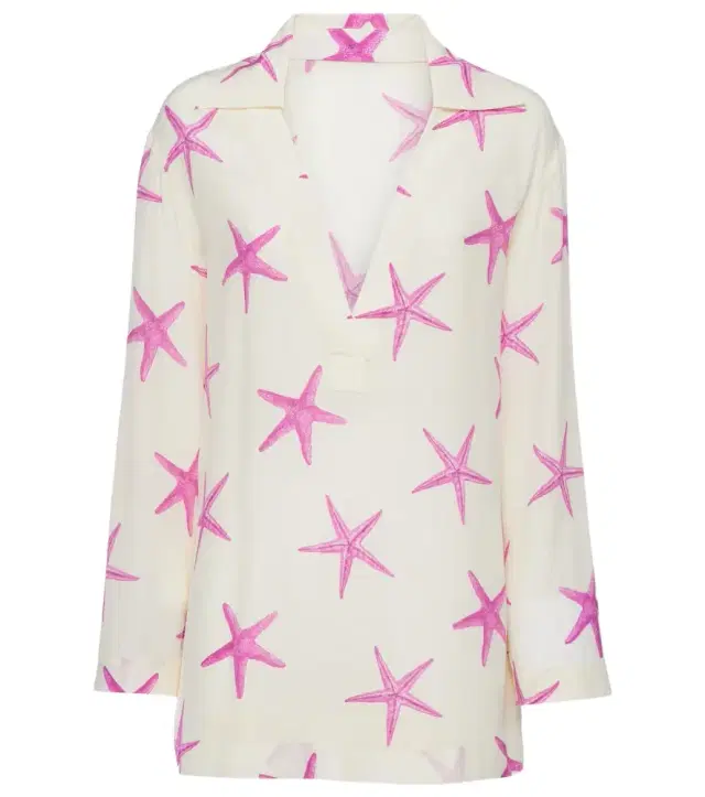 Valentino Printed silk shirt