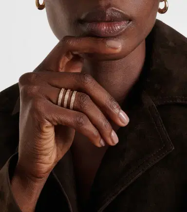 Repossi Berbere 18kt rose gold ring with diamonds | Thumbnail 4 Repossi Berbere 18kt rose gold ring with diamonds | Thumbnail 4