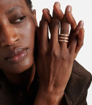 Repossi Berbere 18kt rose gold ring with diamonds | Thumbnail 5 Repossi Berbere 18kt rose gold ring with diamonds | Thumbnail 5