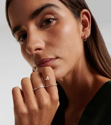 Repossi Berbere platinum ring with diamonds | Thumbnail 3