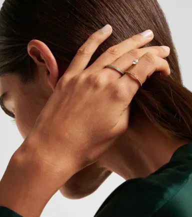 Repossi Berbere platinum ring with diamonds | Thumbnail 4