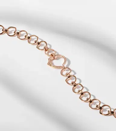 Repossi Antifer 18kt rose gold necklace with diamonds | Thumbnail 6 Repossi Antifer 18kt rose gold necklace with diamonds | Thumbnail 6