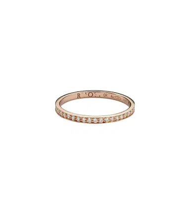Repossi Bridal 18kt rose gold ring with diamonds | Thumbnail 1