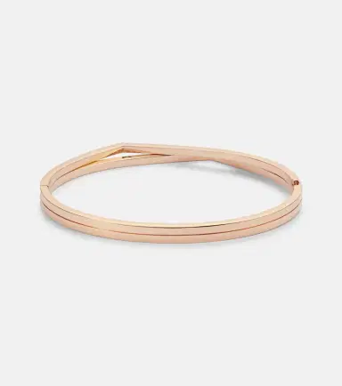 Repossi Antifer 18kt rose gold bangle with diamonds | Thumbnail 3 Repossi Antifer 18kt rose gold bangle with diamonds | Thumbnail 3