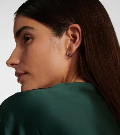 Repossi Antifer 18kt white gold earring with diamonds | Thumbnail 3 Repossi Antifer 18kt white gold earring with diamonds | Thumbnail 3