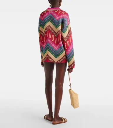 Valentino Logo intarsia sweater | Thumbnail 4
