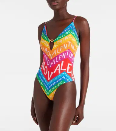 Valentino Logo swimsuit | Thumbnail 3