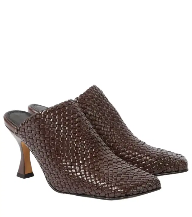 Souliers Martinez Jacinta woven leather mules