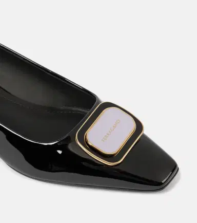 Ferragamo Venera patent leather ballet flats | Thumbnail 3