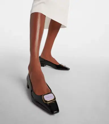 Ferragamo Venera patent leather ballet flats | Thumbnail 5