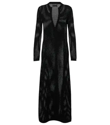 Nili Lotan Zera open-knit cotton maxi dress | Thumbnail 1