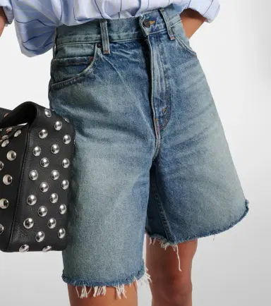 Nili Lotan Russel low-rise denim shorts | Thumbnail 6 Nili Lotan Russel low-rise denim shorts | Thumbnail 6