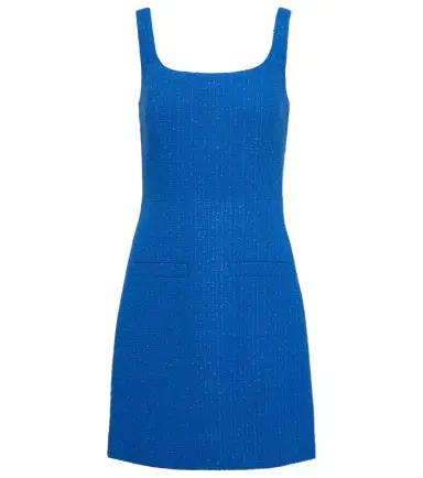 Veronica Beard Sabra cotton-blend tweed minidress | Thumbnail 1