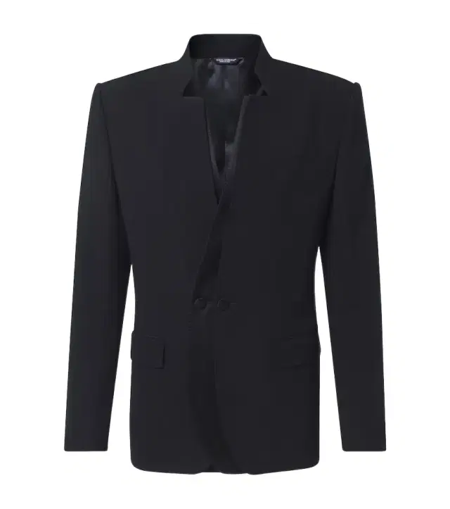 Dolce & Gabbana Wool-blend gabardine blazer