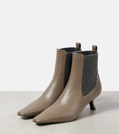 Brunello Cucinelli Leather ankle boots | Thumbnail 3
