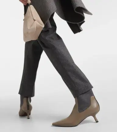 Brunello Cucinelli Leather ankle boots | Thumbnail 5