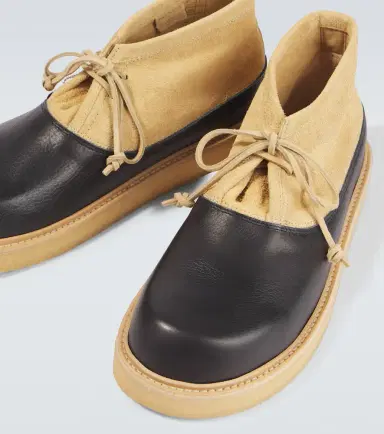 Marni Leather and suede desert boots | Thumbnail 2