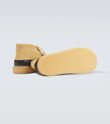 Marni Leather and suede desert boots | Thumbnail 6