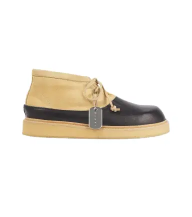 Marni Leather and suede desert boots | Thumbnail 1