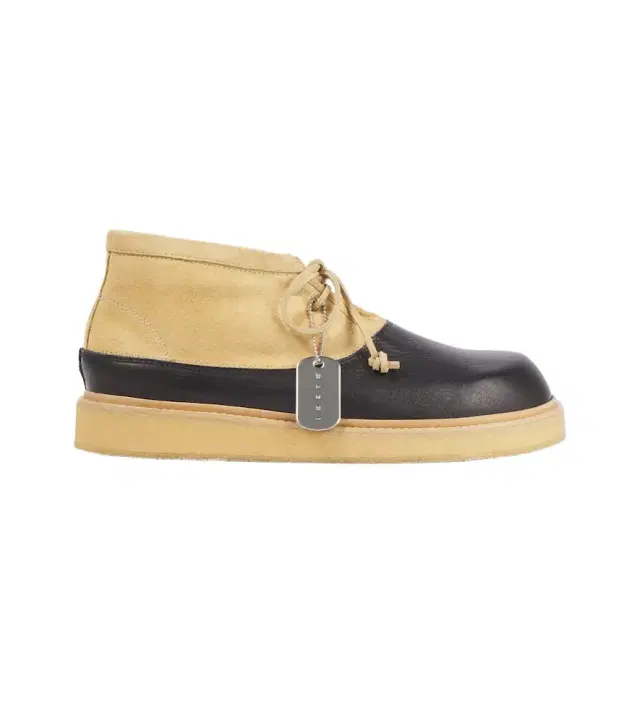 Marni Leather and suede desert boots