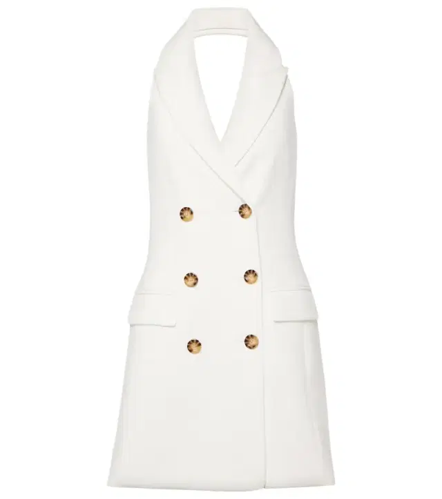 Veronica Beard Claridge cotton-blend blazer dress