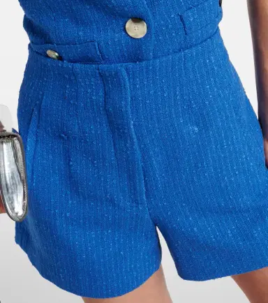Veronica Beard Jazmin cotton-blend tweed shorts | Thumbnail 3
