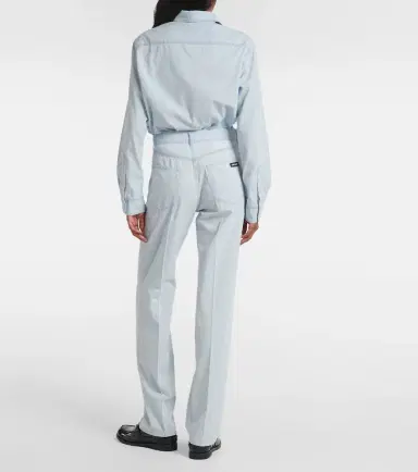 Miu Miu Low-rise straight jeans | Thumbnail 3