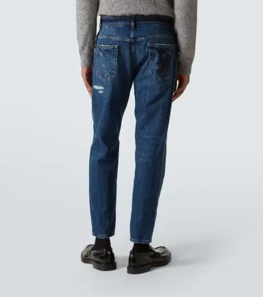 Dolce & Gabbana Distressed straight jeans | Thumbnail 4 Dolce & Gabbana Distressed straight jeans | Thumbnail 4