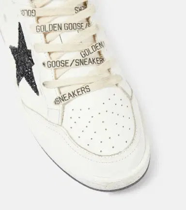Golden Goose Ball Star glitter leather sneakers | Thumbnail 2 Golden Goose Ball Star glitter leather sneakers | Thumbnail 2