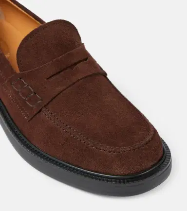 Tod's Suede penny loafers | Thumbnail 5 Tod's Suede penny loafers | Thumbnail 5