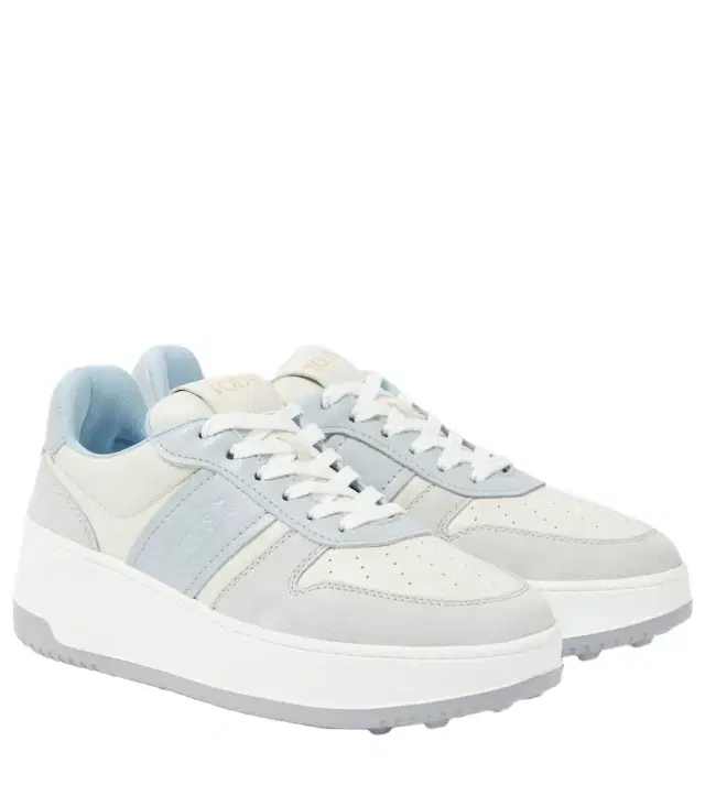 Tod's Leather-trimmed sneakers