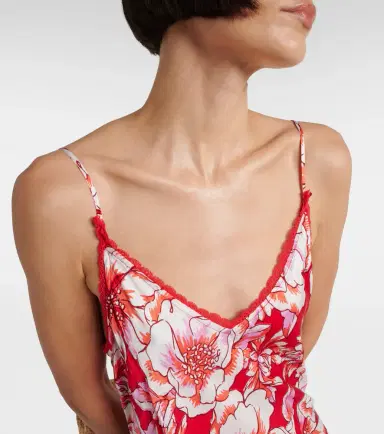 Poupette St Barth Lucia printed midi dress | Thumbnail 5
