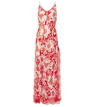 Poupette St Barth Lucia printed midi dress | Thumbnail 1