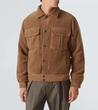 Giorgio Armani Wool and cashmere velvet blouson | Thumbnail 3
