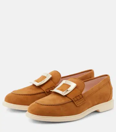 Roger Vivier Viv' Rangers suede loafers | Thumbnail 3