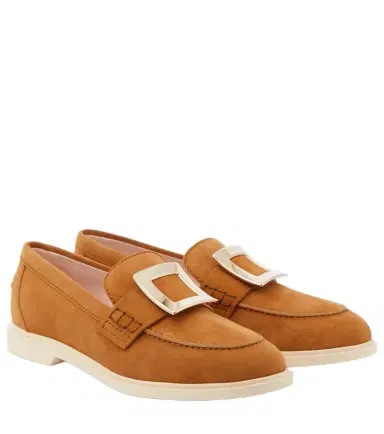 Roger Vivier Viv' Rangers suede loafers | Thumbnail 1