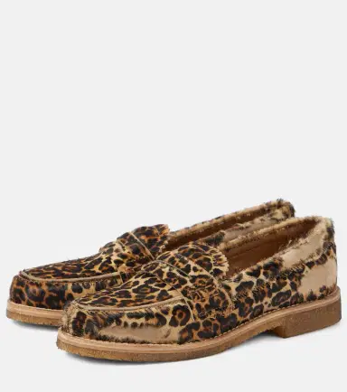 Golden Goose Jerry calf hair penny loafers | Thumbnail 5