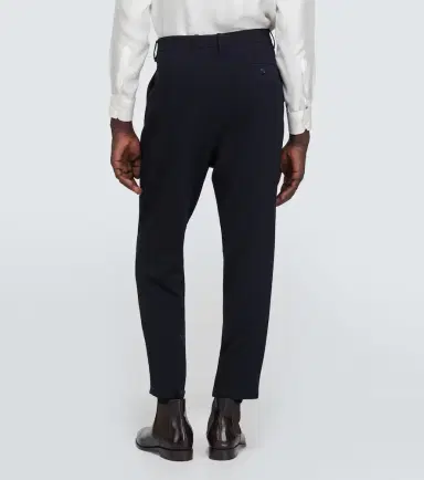 Giorgio Armani Virgin wool straight pants | Thumbnail 2