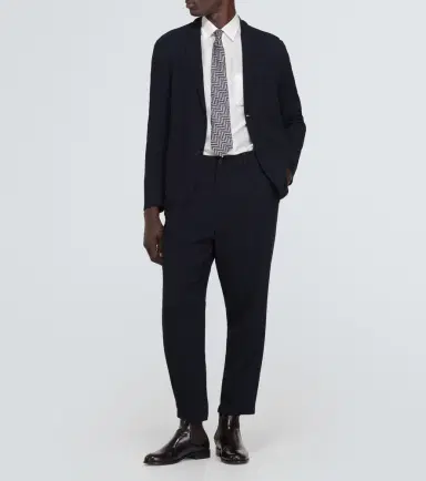 Giorgio Armani Virgin wool straight pants | Thumbnail 4