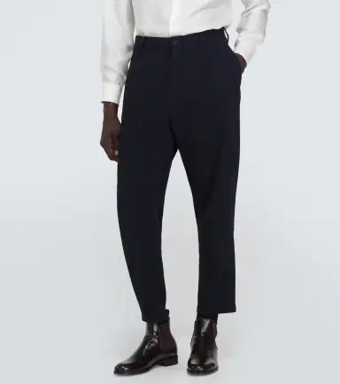 Giorgio Armani Virgin wool straight pants | Thumbnail 5