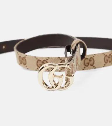 Gucci GG Marmont canvas belt | Thumbnail 2