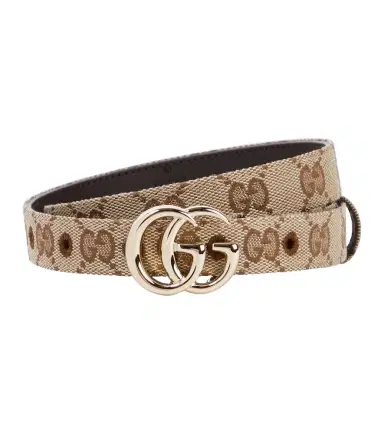 Gucci GG Marmont canvas belt | Thumbnail 1