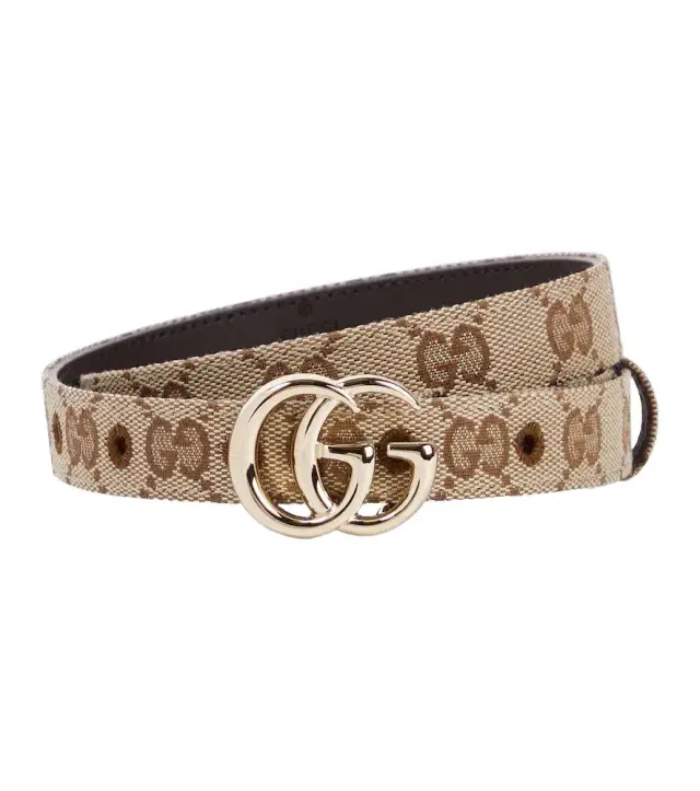 GG Marmont canvas belt