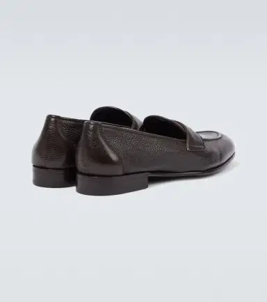 Brioni Appia grained leather penny loafers | Thumbnail 2