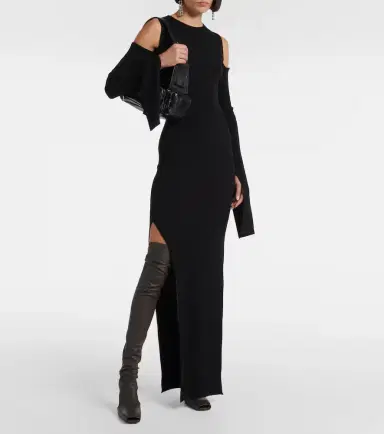 Rick Owens Cantilever leather over-the-knee boots | Thumbnail 5